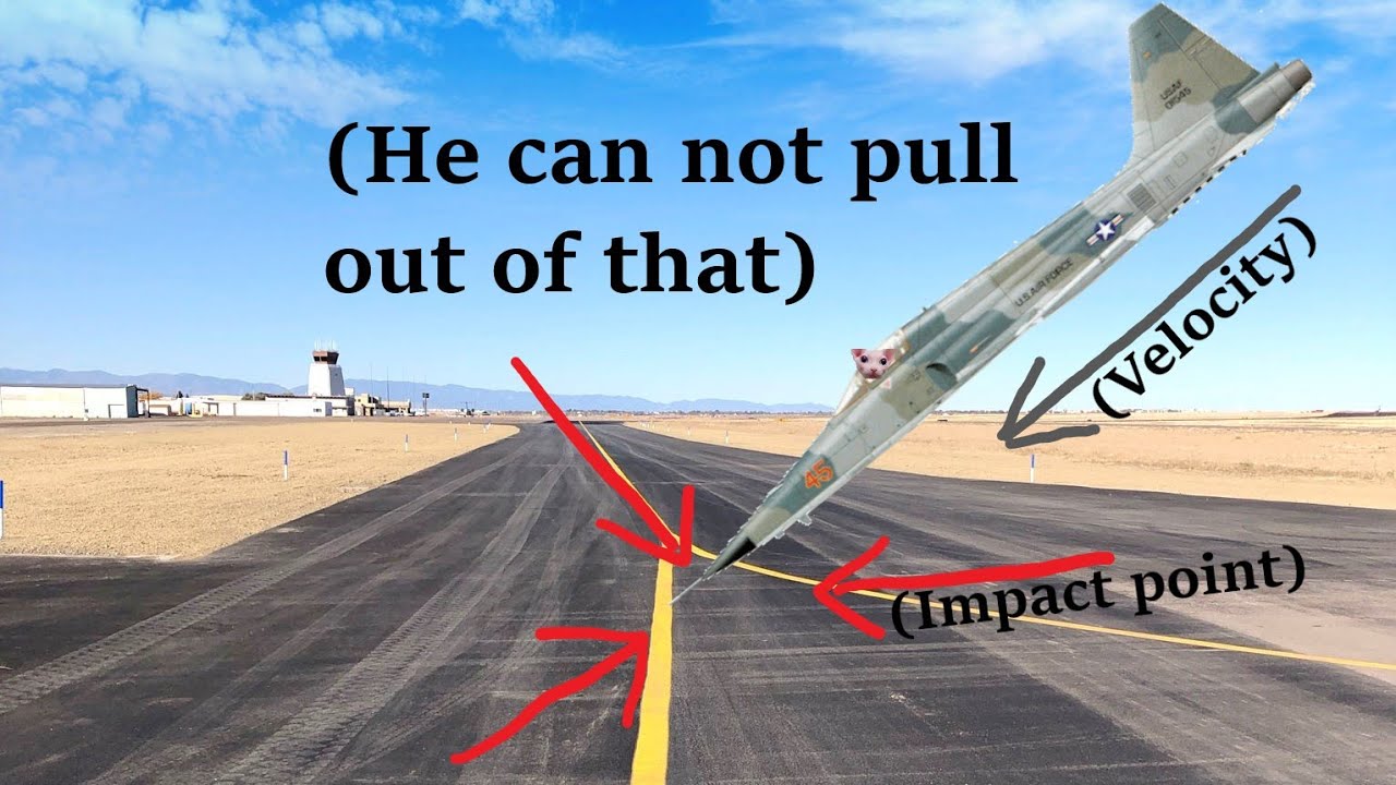 The boys lawn-dart into the runway (Funny War Thunder Gameplay)