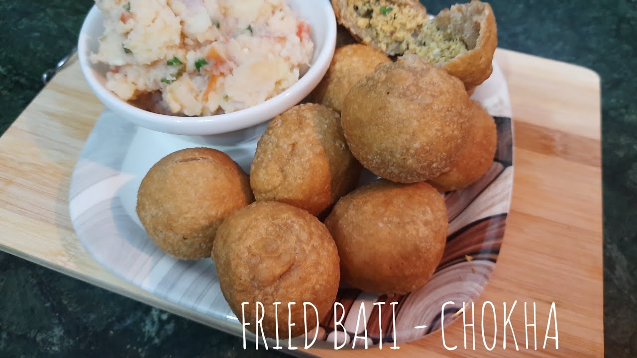 Fried Bati Chokha Recipe || बाटी-चोखा रेसिपी || Purvanchal's Famous Dish