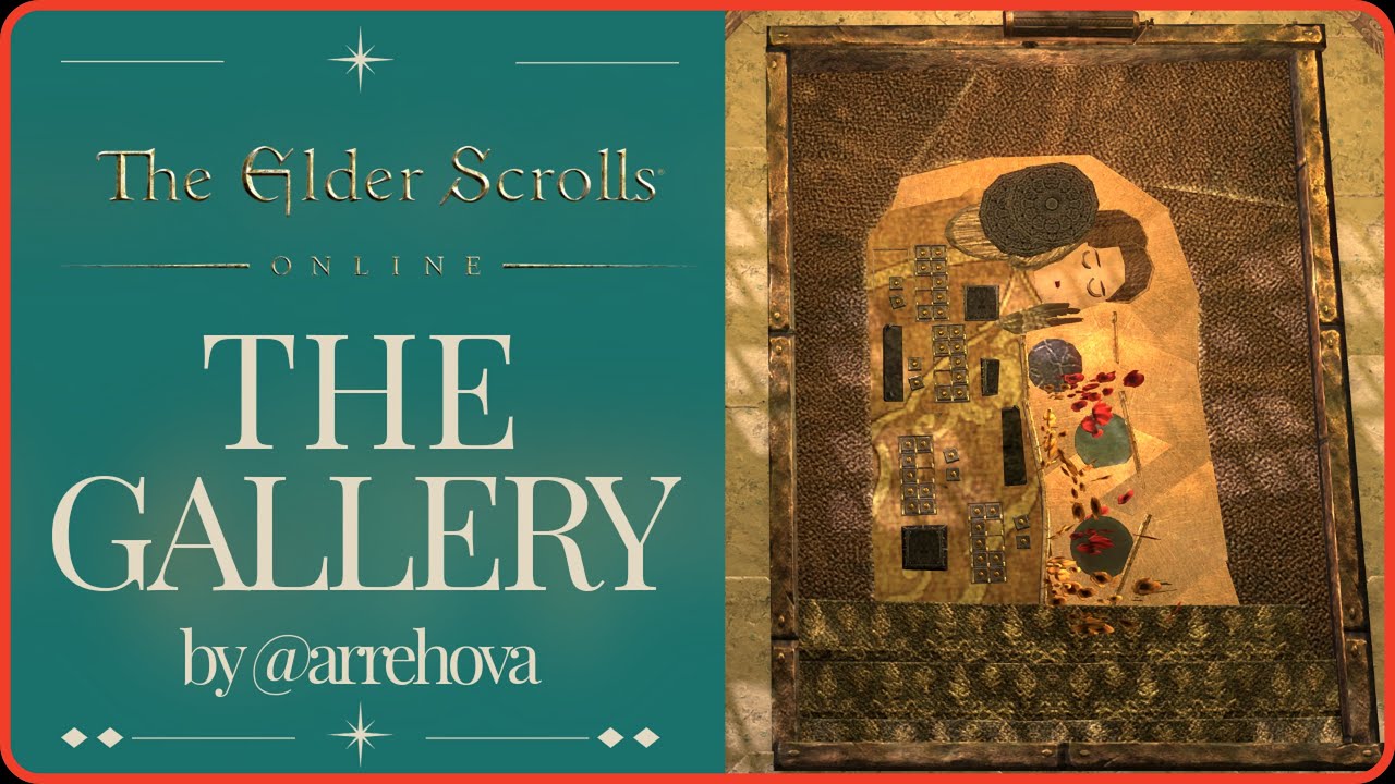 The Gallery: Iconic Paintings Recreated in ESO by @arrehova | ESO Housing