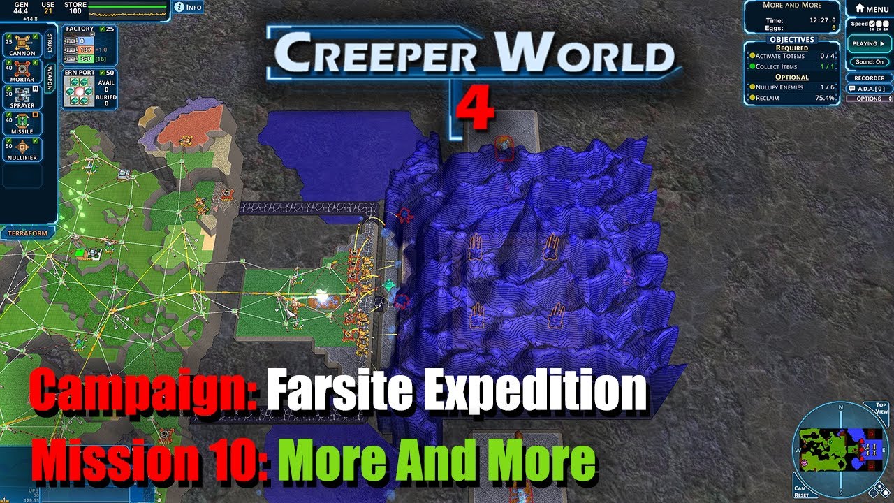 Creeper World 4 - Mission 10: More And More - Campaign: Farsite Expedition