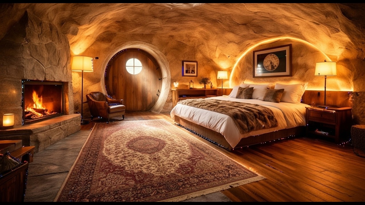 From rock to hideout A secret shelter built inside a mountain