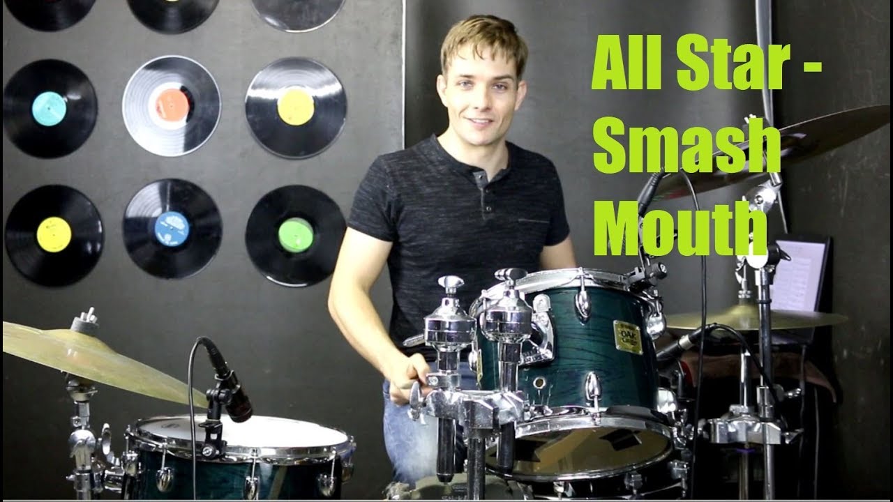 Учебное пособие по игре на барабанах All Star — Smash Mouth