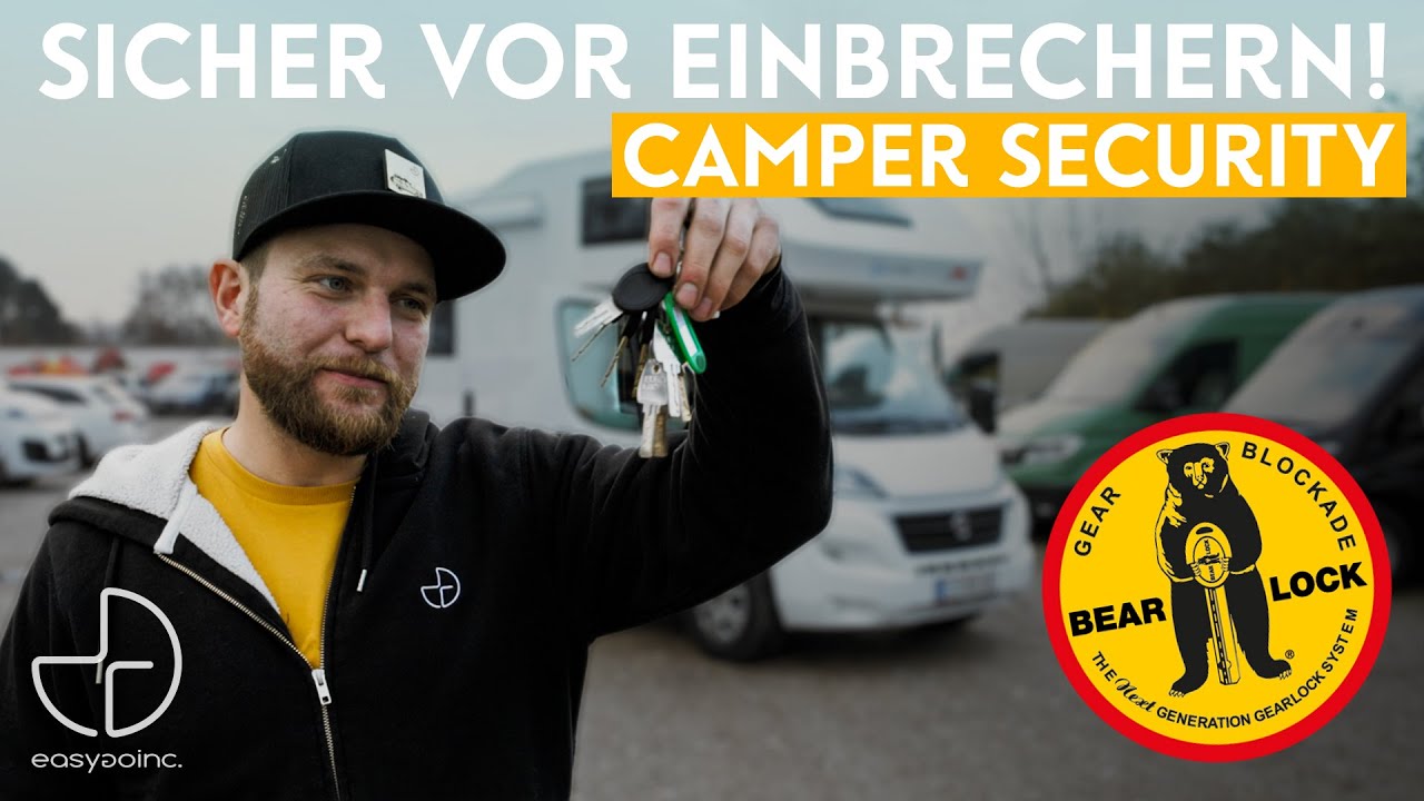 Sicherheit in Wohnmobil und Campervan durch Bear-Lock und HEOSolution