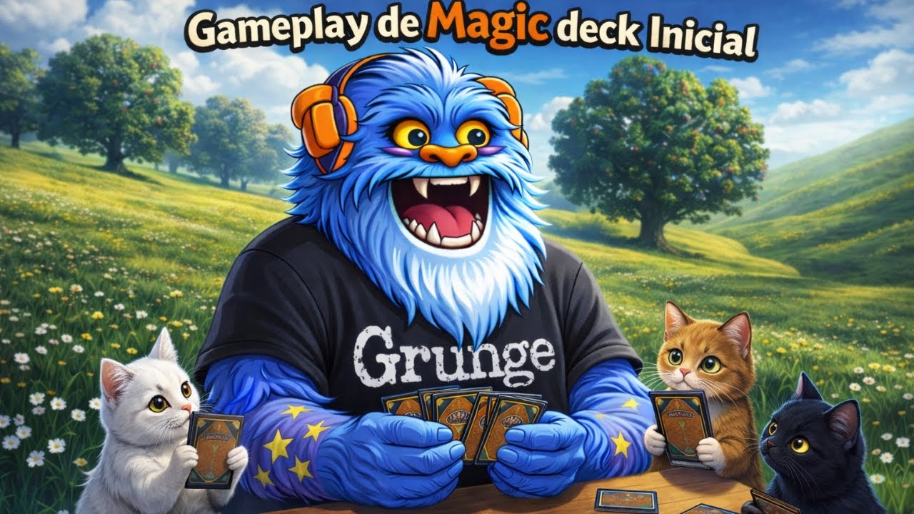 TESTANDO DECK INICIAL (Branco e Azul)  #3 :  AERIELISTAS ARCANOS