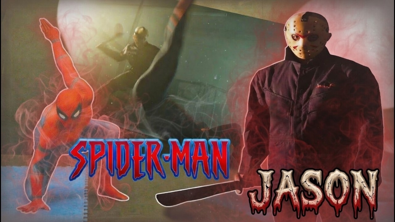 SPIDERMAN vs JASON VOORHEES | Flips & Kicks 🎃Halloween Special🎃