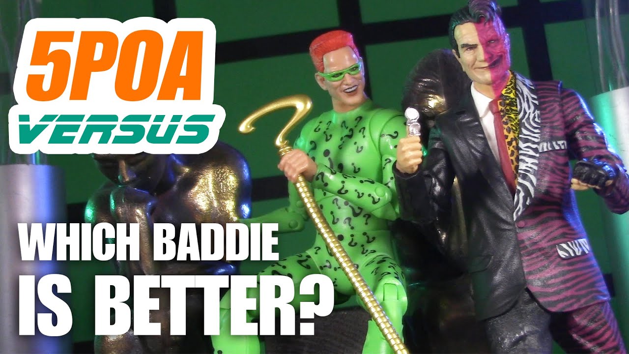 Загадочник против Двуликого! Обзор фигурки McFarlane Toys DC Multiverse Batman Forever