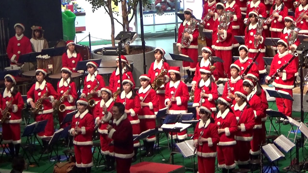 大阪桐蔭高校吹奏楽部サンタコンサート2018　4部ステージ　ドリカムメドレー　アナと雪の女王　他
