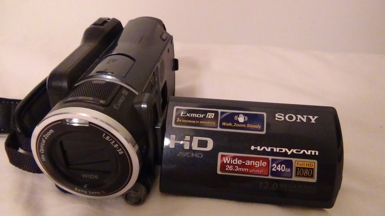 Обзор видеокамеры Sony Handycam HDR XR550 2010 года