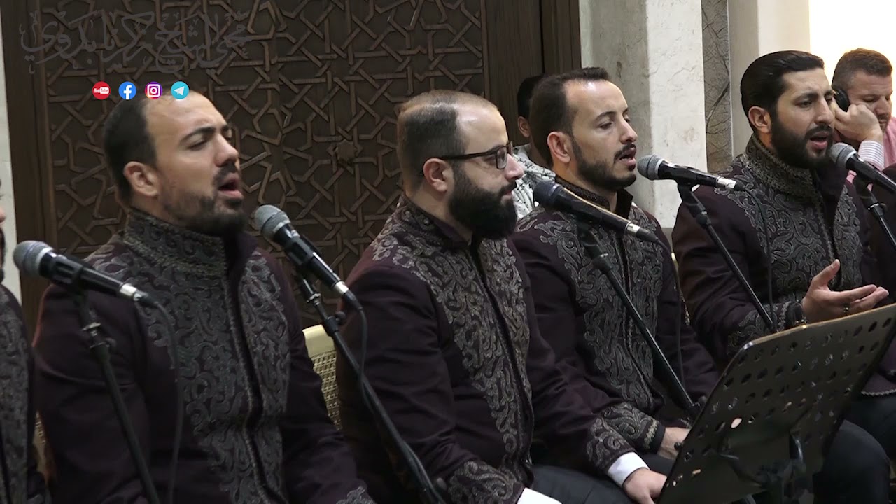 حفل المولد النبوي الشريف في حلب  جامع خالد بن الوليد 1443 - 2021 المنشد محمد برنية