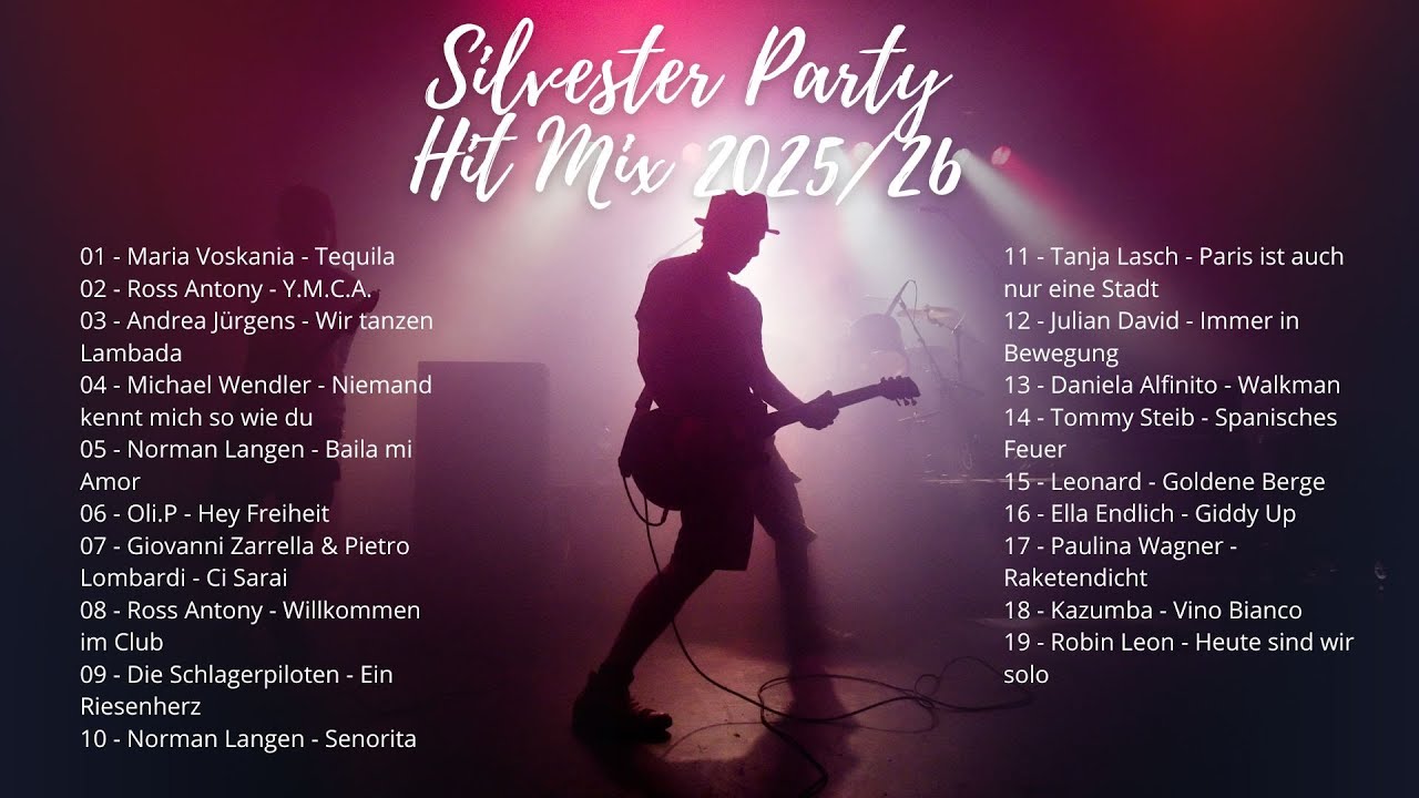 DIE GEILSTE SILVESTER PARTY 2025/2026 🪩 SCHLAGER HIT MIX ⭐️