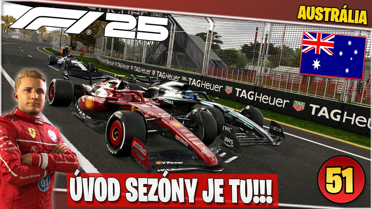 Debut vo Ferrari! Dokážeme hneď získať prvé víťazstvo? | F1 25 Career Mode #51