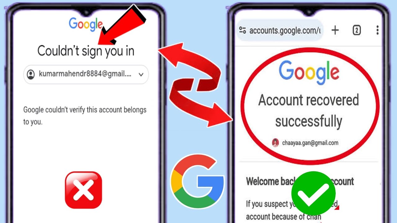 Problema di Impossibile Accedi al Tuo Account Google (Risolto) || Recupero Account Gmail 2025