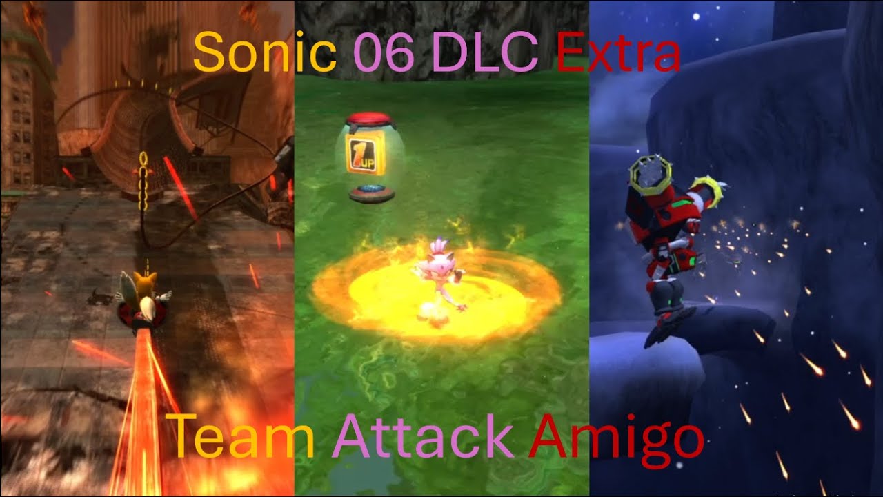 Sonic 06 DLC extra - Team Attack Amigo