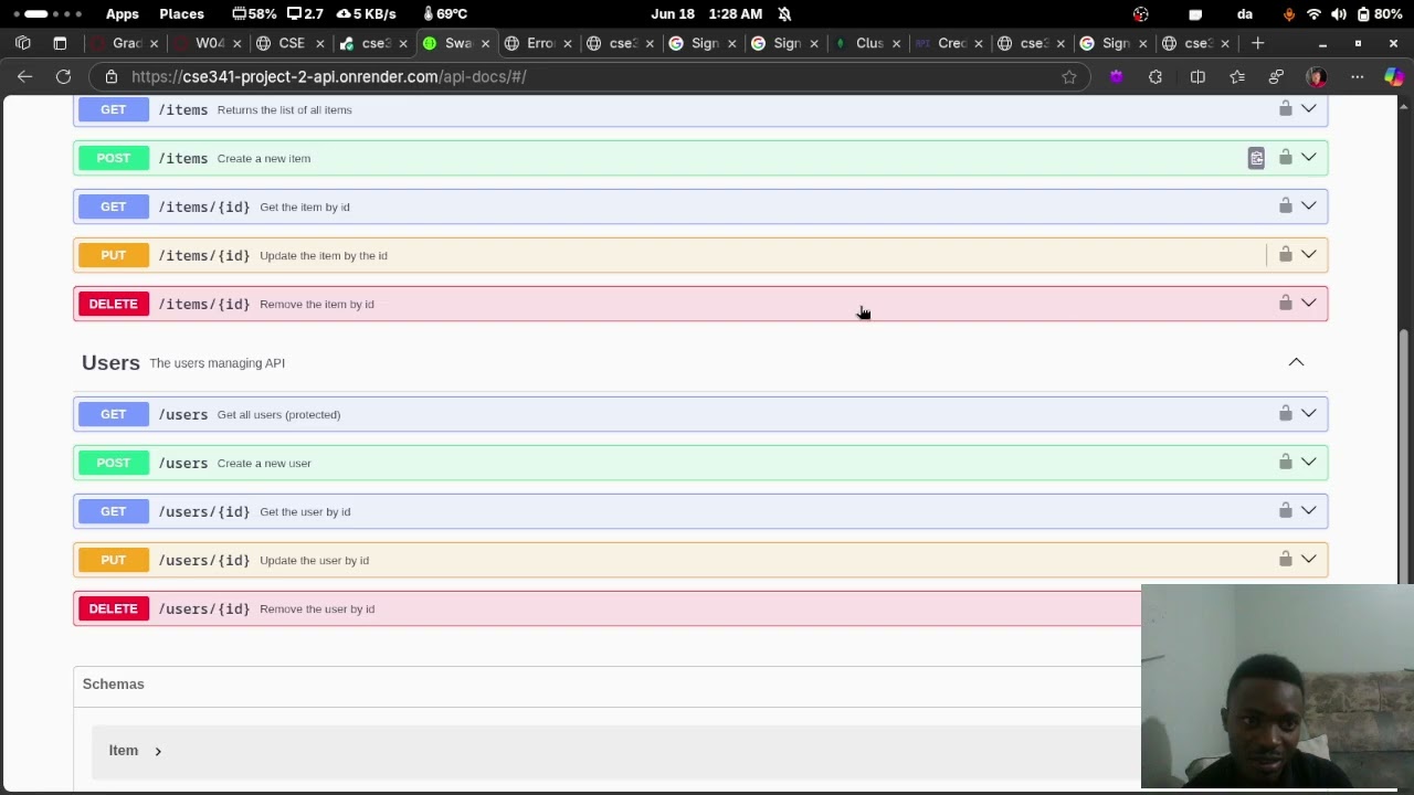 Node js OAuth2 Authentication API with MongoDB & Swagger | Full CRUD REST API 2025