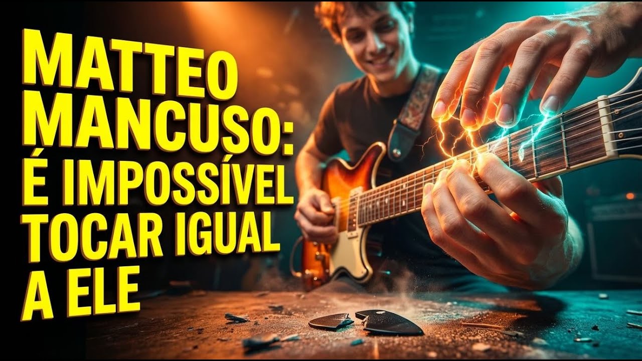 MATTEO MANCUSO: O Novo Expoente da Guitarra CONTEMPORÂNEA 