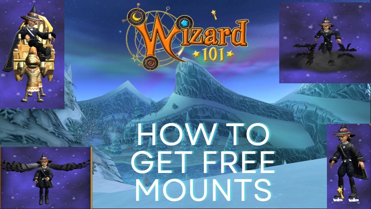 How to Get Free Mounts in Wizard101!