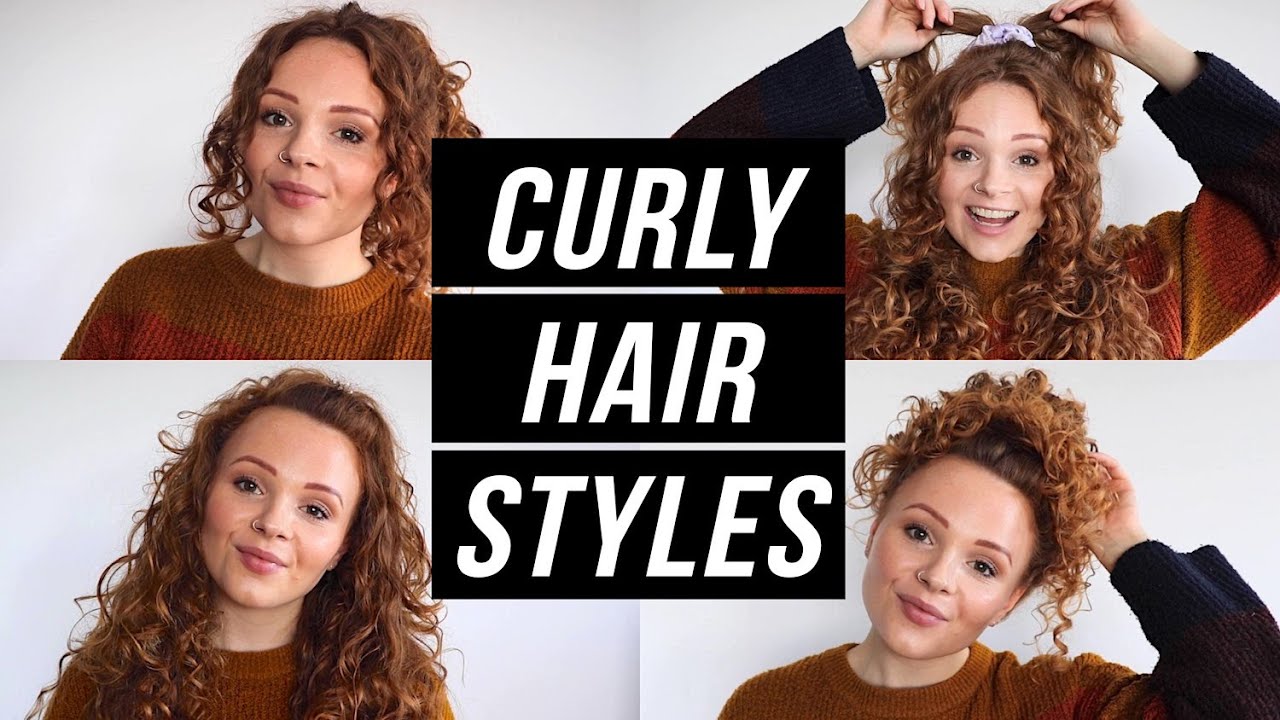 CURLY HAIRSTYLES: 7 EASY HAIRSTYLES FOR LONG CURLY HAIR
