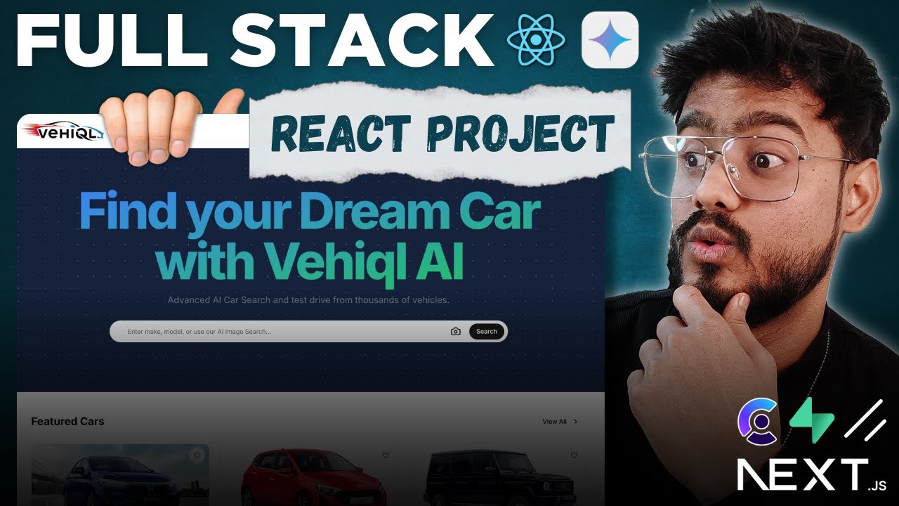Full Stack React Project ( AI Car Marketplace ) - Next JS, Tailwind, Gemini AI, Prisma, Shadcn UI 🔥