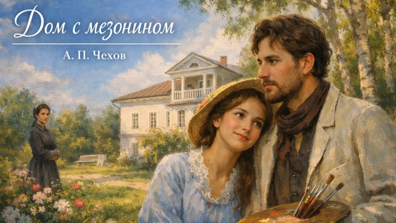 Рассказ «Дом с мезонином» | А. П. Чехов | Аудиокнига