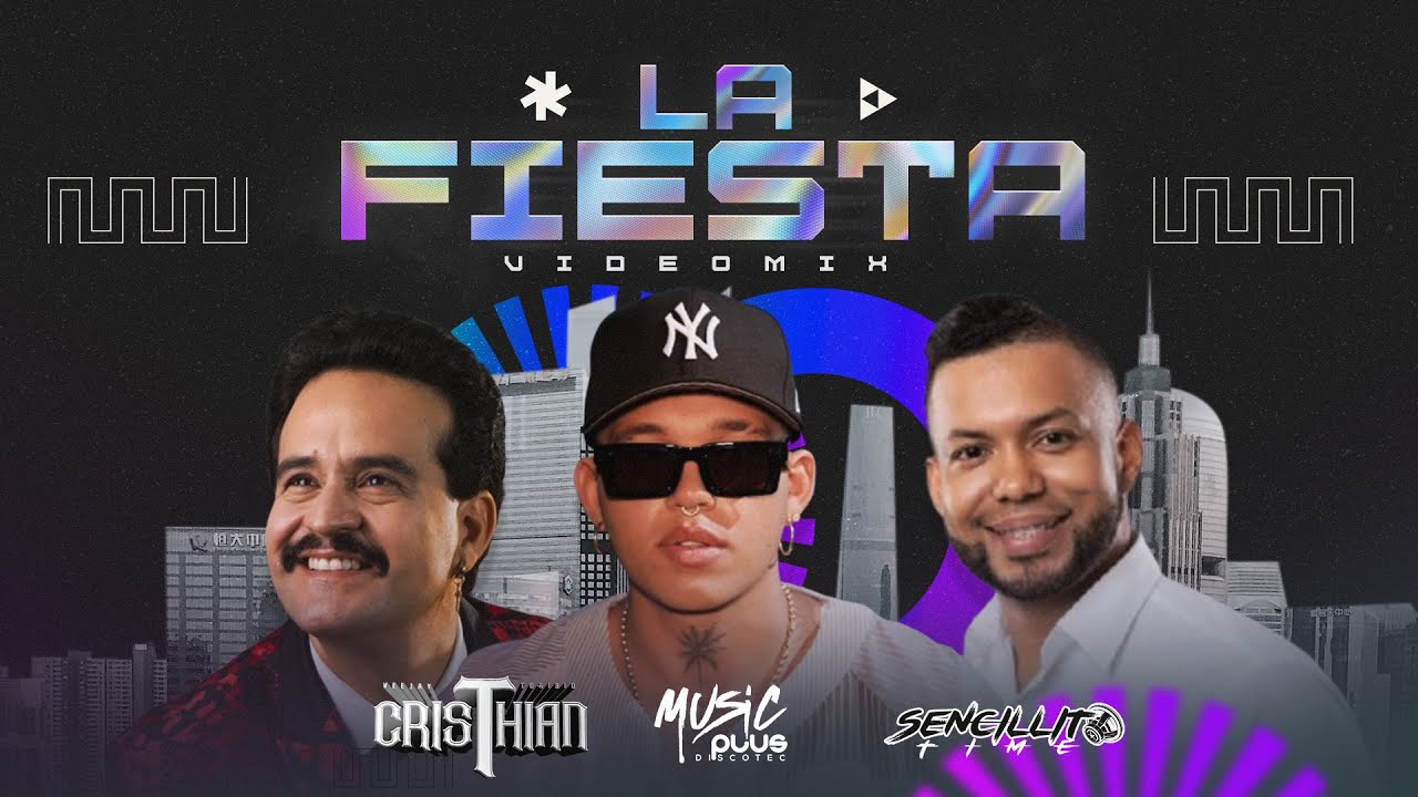 LA FIESTA #VIDEOMIX VJCRISTHIAN TORIBIO |#VARIACIÓN MUSICAL 2025 | LATIN MIX