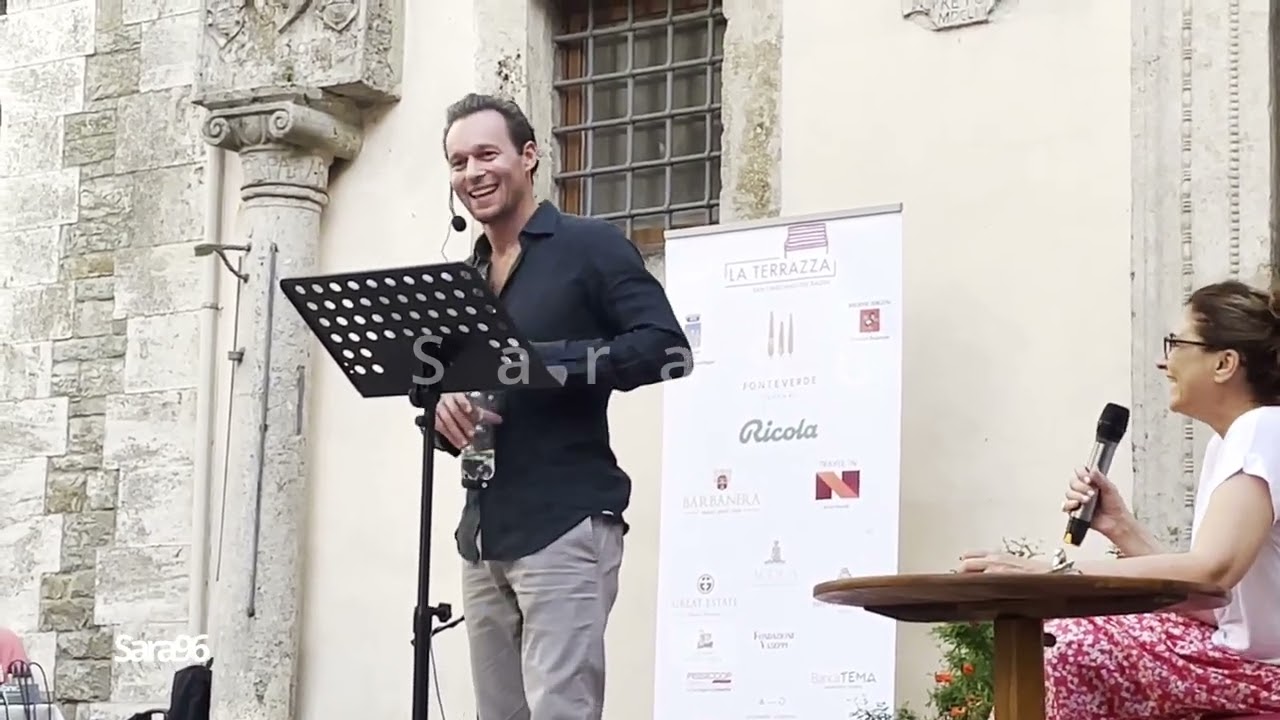 Giorgio Marchesi - San Casciano dei Bagni (si racconta prima dello spettacolo Three Kings) 22/07/23