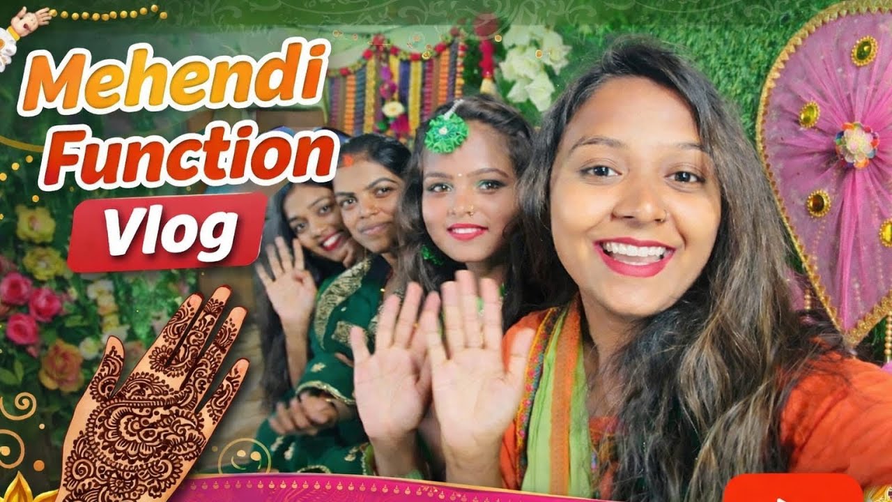 Mehendi Function My Sister 🥰🫶❤️