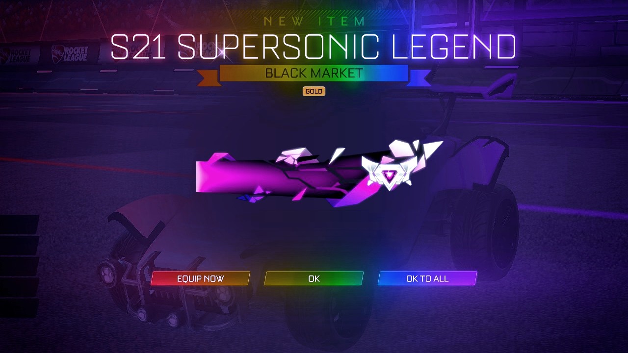 PLAYING ROCKET LEAGUE WITH THE *NEW* S21 SUPERSONIC LEGEND BANNER!