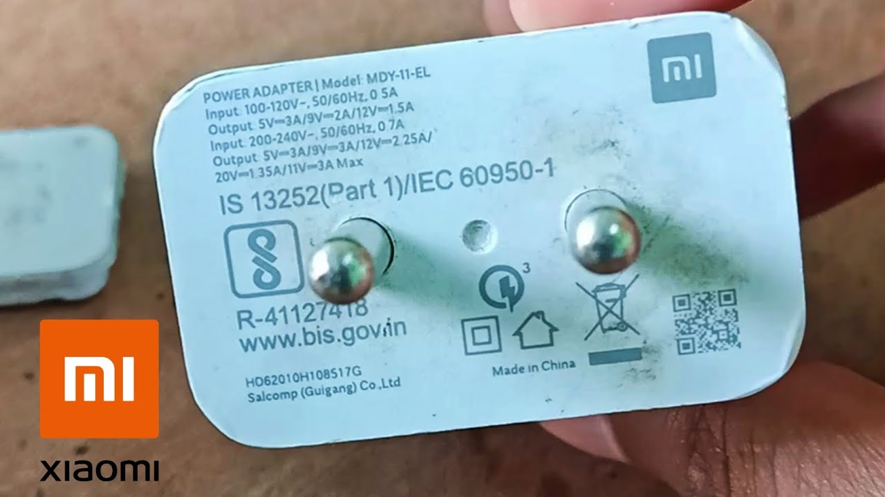 Mi fast charger repairing & review - 33W