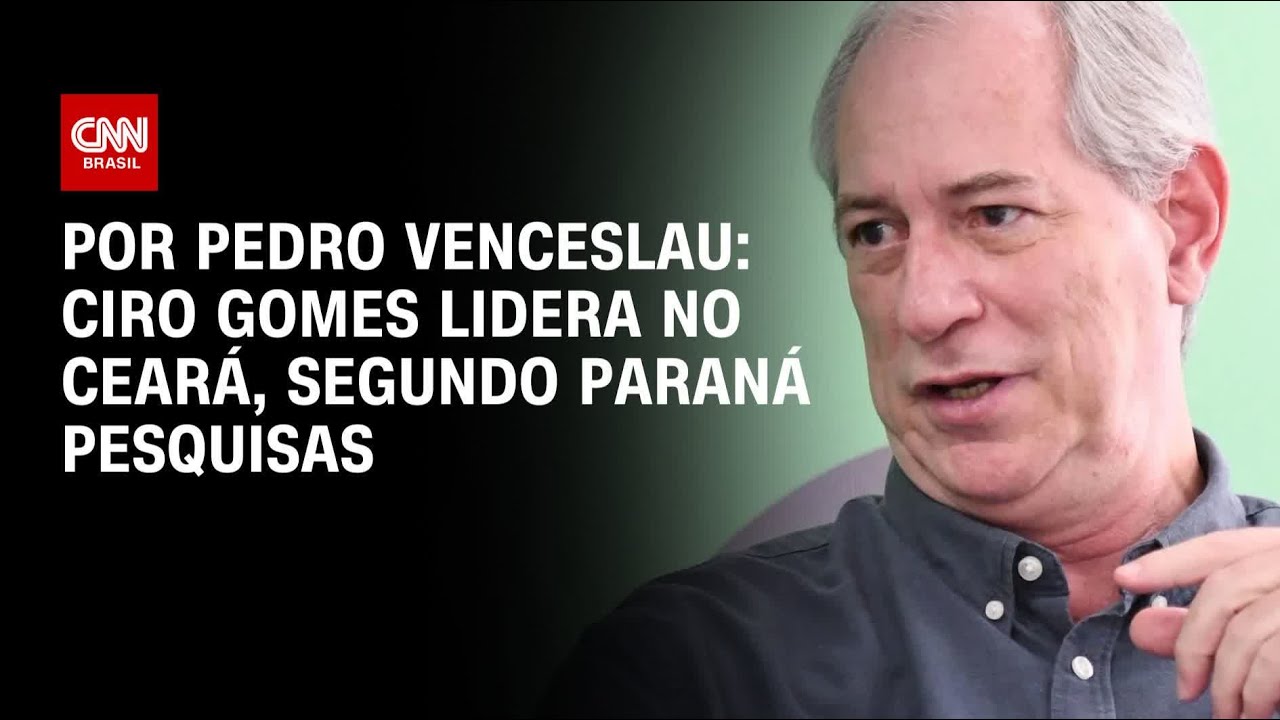 Análise: Ciro Gomes lidera no Ceará, segundo Paraná Pesquisas | CNN 360º