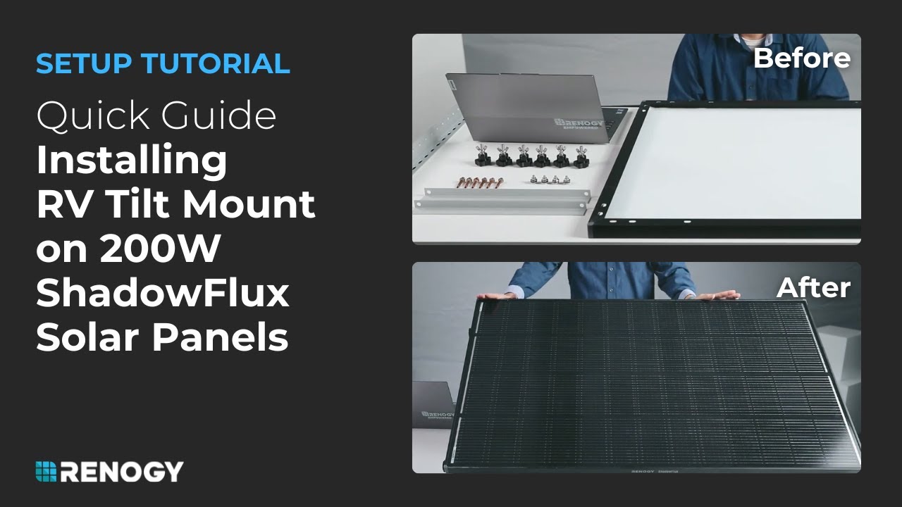 200W ShadowFlux Solar Panel Installation Made SUPER Easy