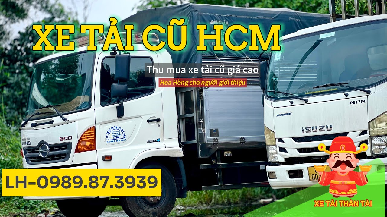 Xe tải cũ HCM, Bình Dương, Cần Thơ - Giá rẻ Trả góp | Xe tải Thần Tài 