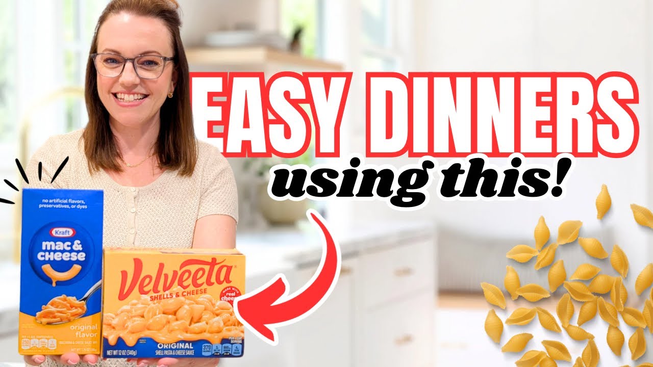 3 EASY Ways to UPGRADE Boxed Mac & Cheese 🍽️