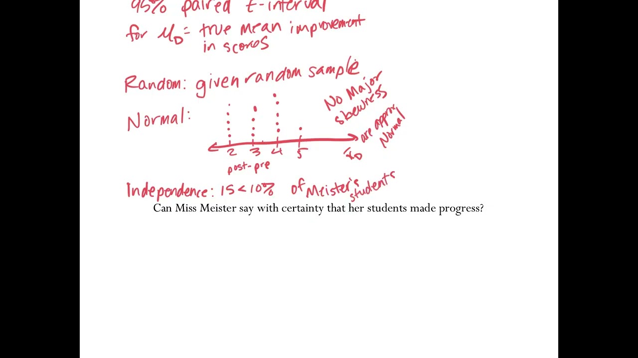paired t-intervals