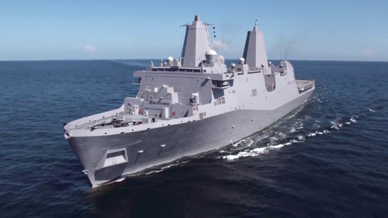 Amphibious Transport Dock Portland LPD 27 Acceptance Sea Trials