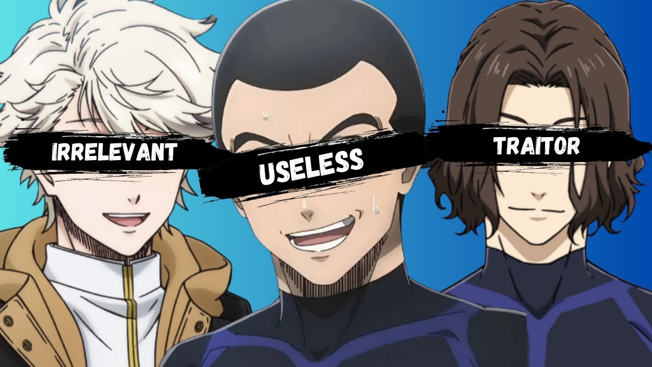 The Top 5 Most Hated Blue Lock Characters