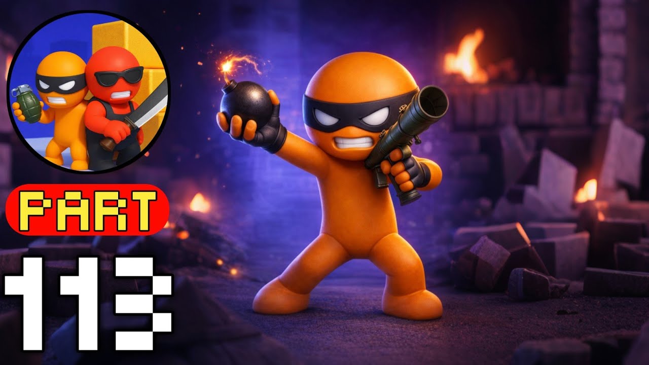 🔕 Stealth Master – Gameplay Walkthrough Part 113 – No Sound, Clean Kills, Safe Escape (iOS, Android)