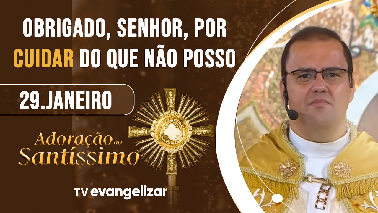 Jesus Eucarístico, mostrai-nos o teu poder de cura | Adoração ao Santíssimo | 29/01/26