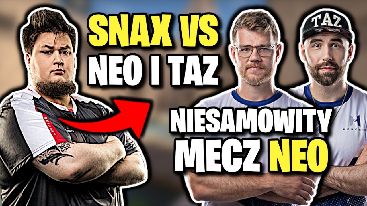 ANONYMO VS HONORIS!!! SNAX VS NEO I TAZ! NIESAMOWITY MECZ NEO, SNAX ACE - CSGO BEST MOMENTS