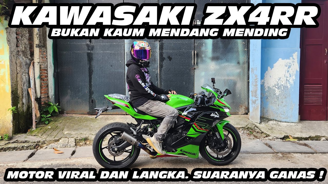 ZX25R ZEXMA // TEST RIDE KAWASAKI ZX4RR 😍 MOTOR VIRAL DAN LANGKA CUMA 40 UNIT DI INDONESIA