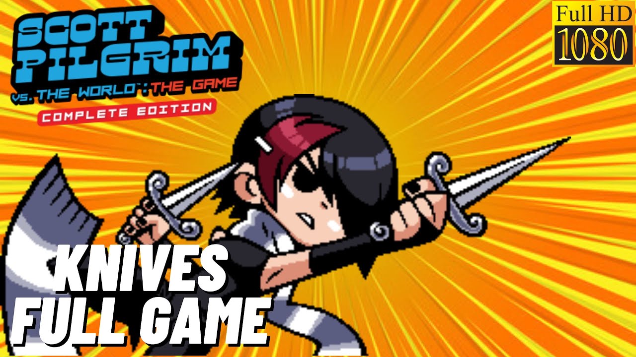 Scott Pilgrim Vs. The World: The Game CE (PS4 Pro) Knives Full Game - No Commentary