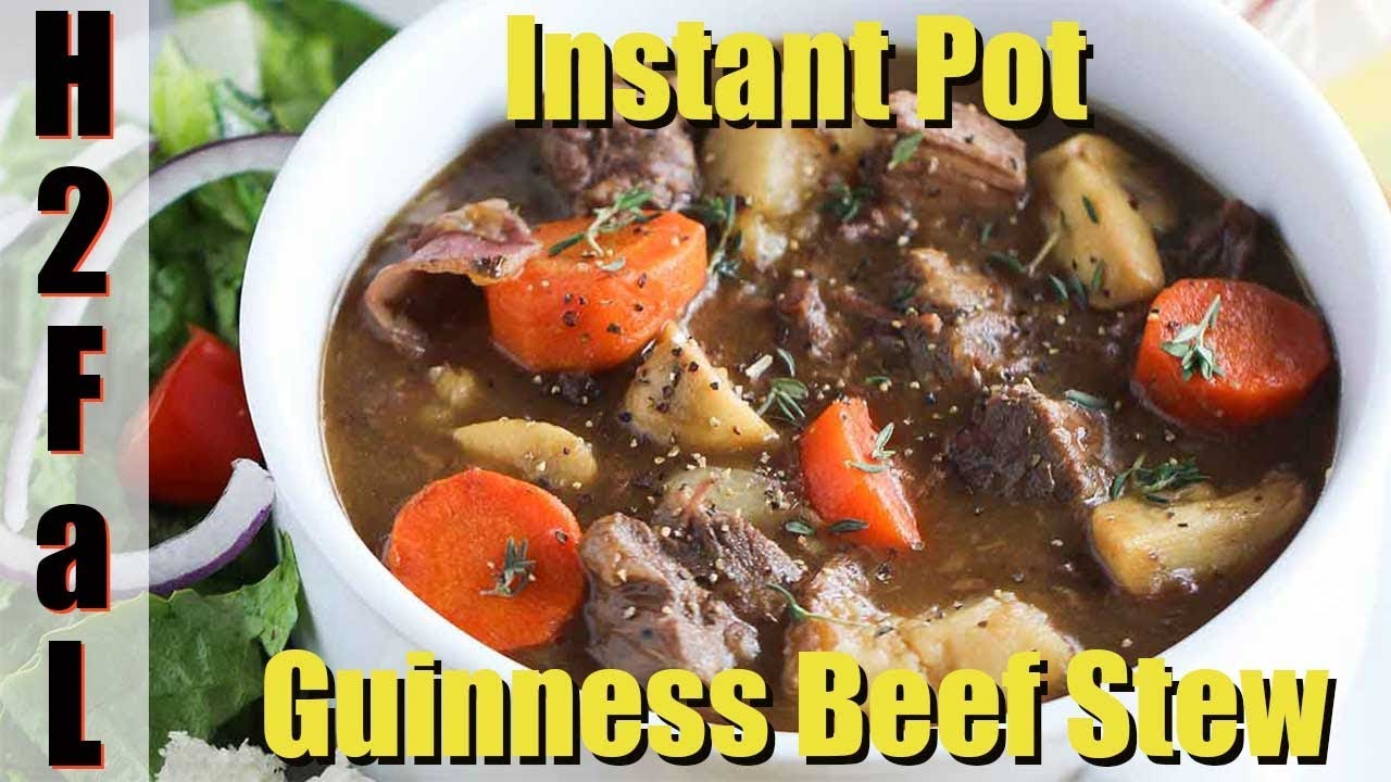 Instant Pot | IRISH GUINNESS BEEF STEW | How To Feed a Loon