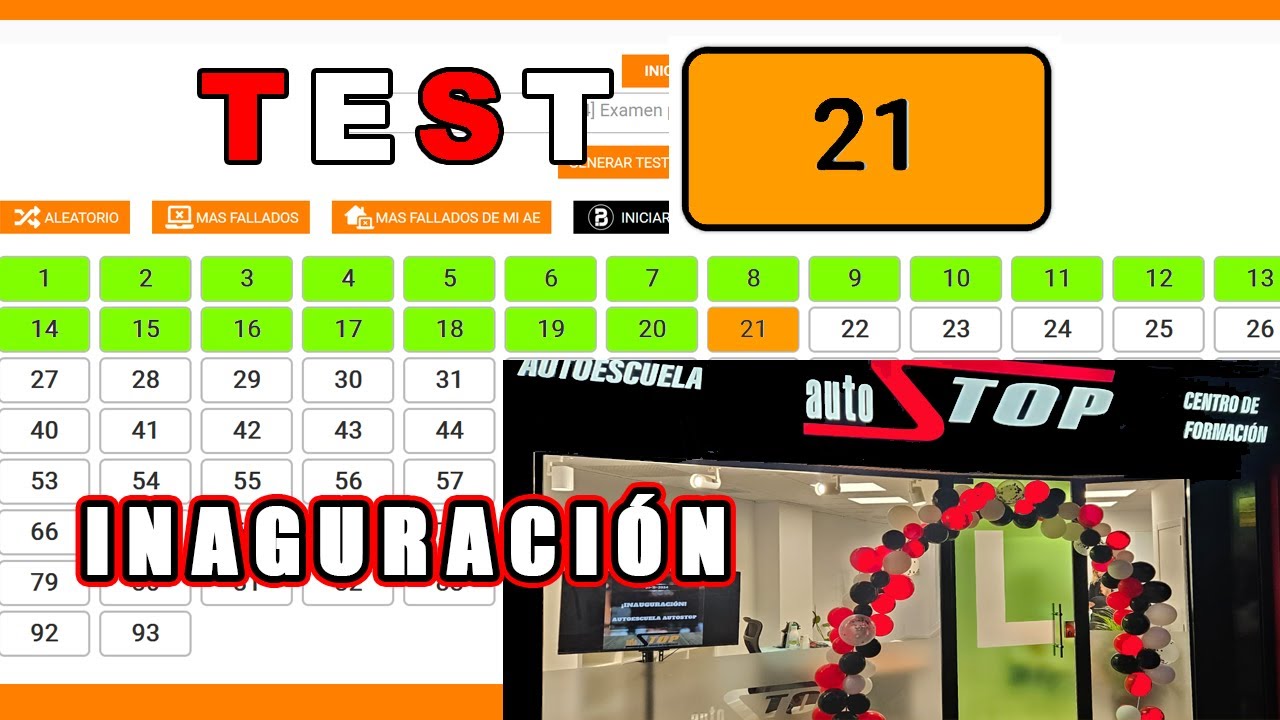 Test permiso B, 21
