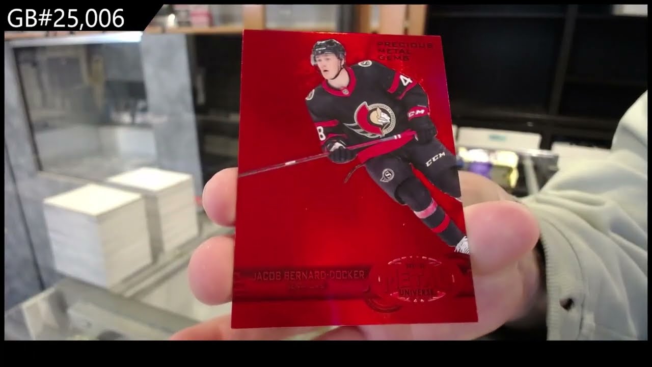 GB #25,006 - Распаковка коробки Upper Deck Metal Universe Hockey 2 2021-22