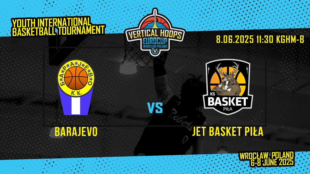 G15: Barajevo - Jet Basket Piła, 8.06.2025 11:30