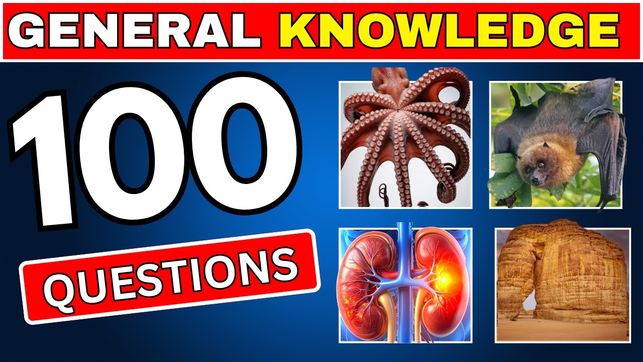 How Good is Your General Knowledge? Take This 100-Question Quiz to Find Out!