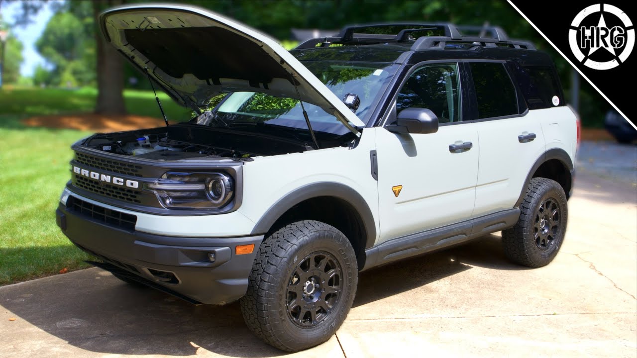 How To Install Hood Struts On a Bronco Sport