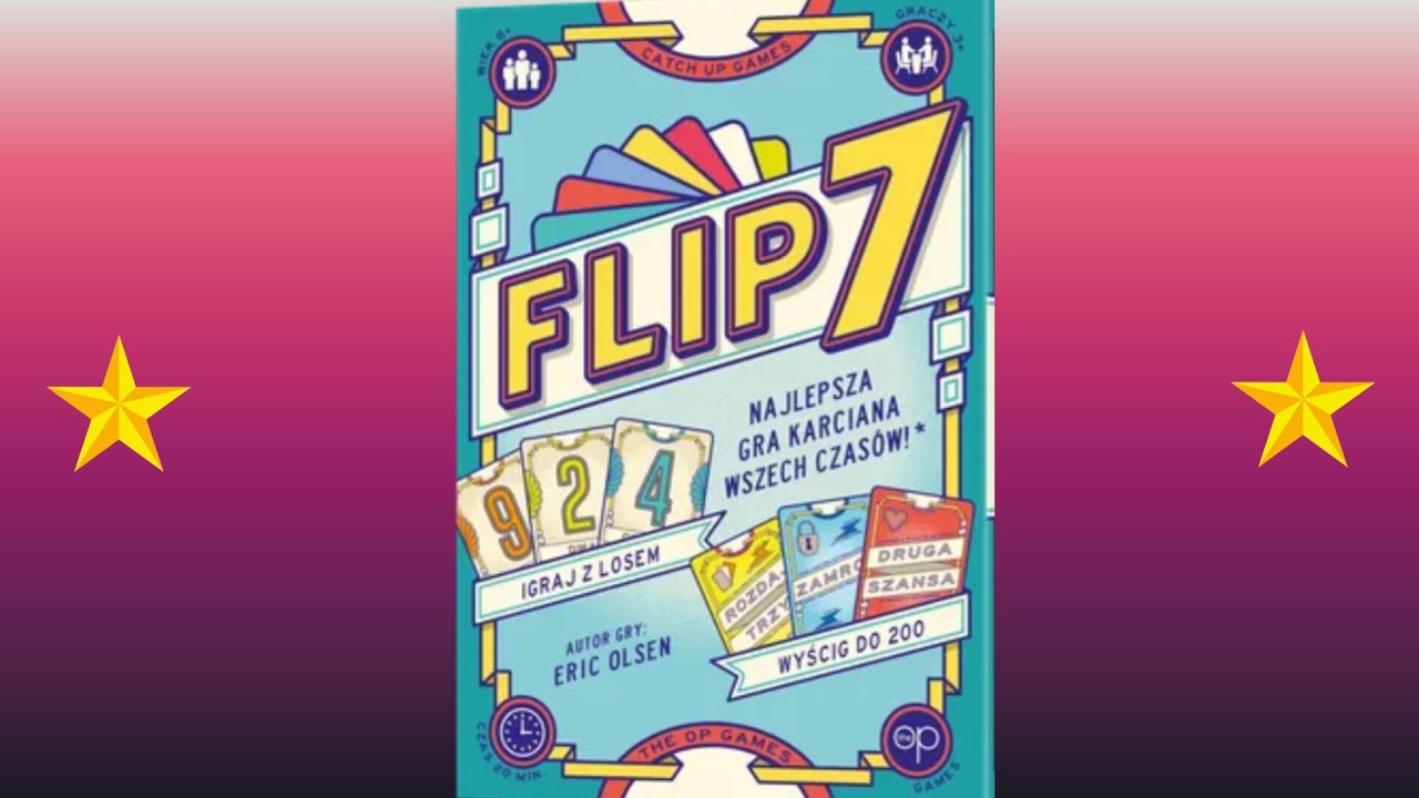 FLIP 7 Zasady Gry + (przykładowa rozgrywka)