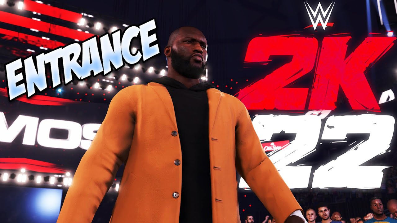 WWE 2K22 Omos Full Entrance - Banzai Pack DLC
