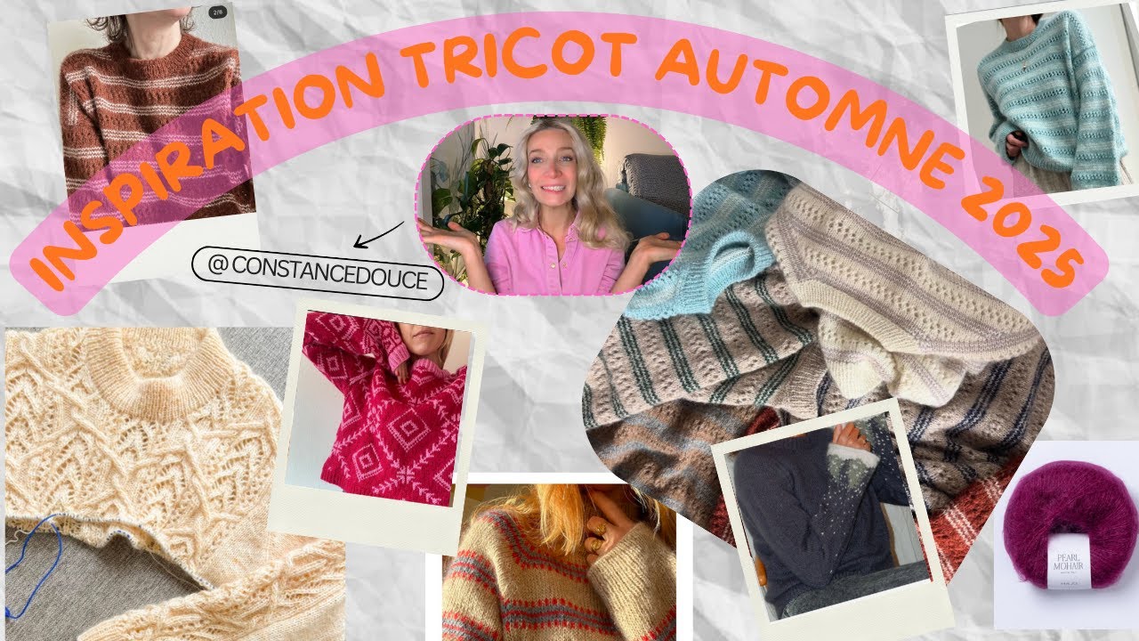 Mes ispirations tricot pour l'automne 🍁🍂