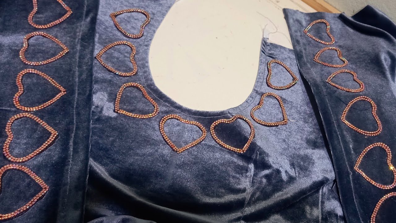 طريقة عمل قندورة👗 المكوي باسهل طريقة 👌